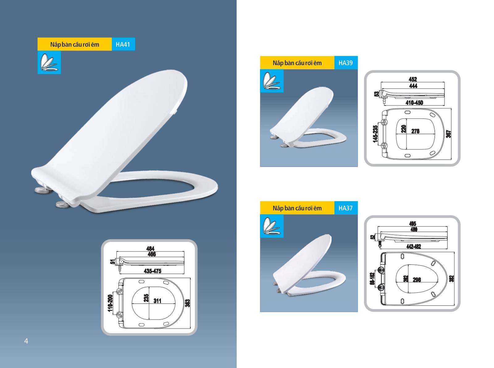 Nắp nhựa Hùng Anh catalogue và Bảng giá mới nhất /Page 4